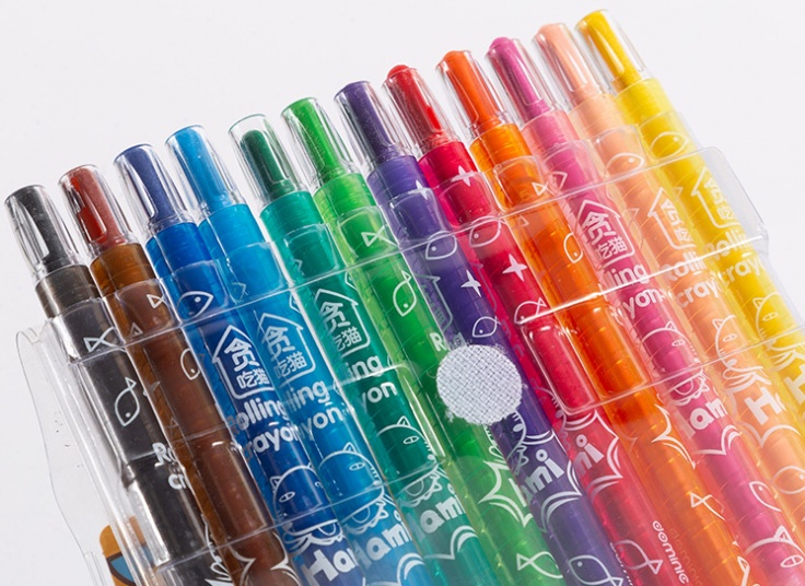 مداد شمعی پیچی dominic