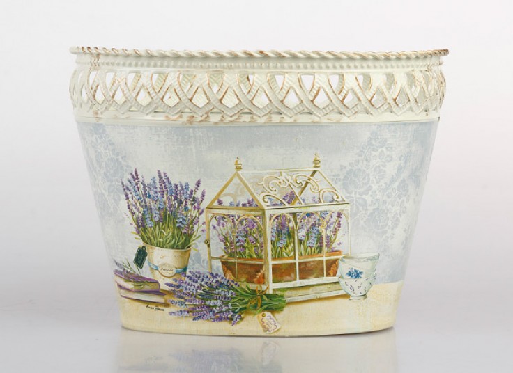 گلدان فلزی طرحدار