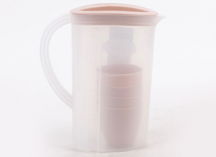 پارچ و لیوان Tak plastic مدل Kish