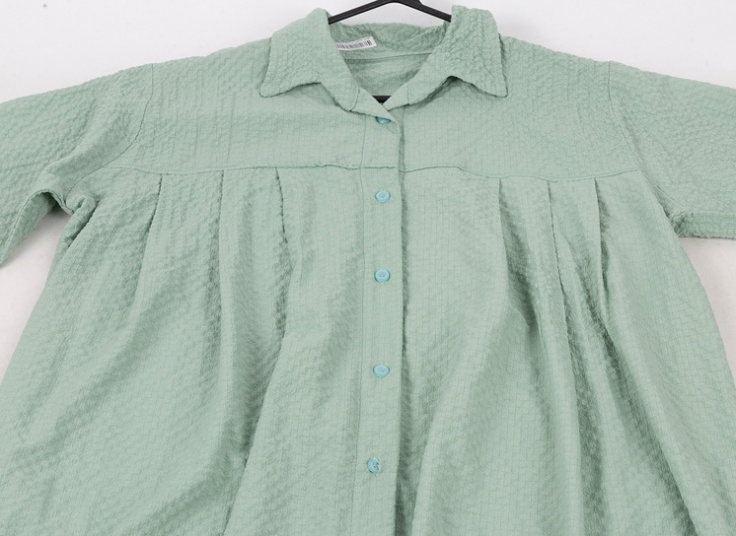 شومیز مانتویی پیله دار