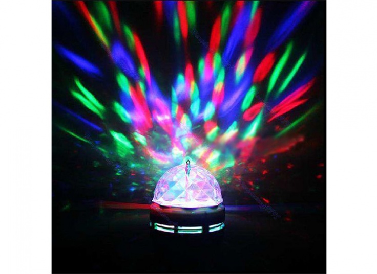 لامپ رقص نور چرخان