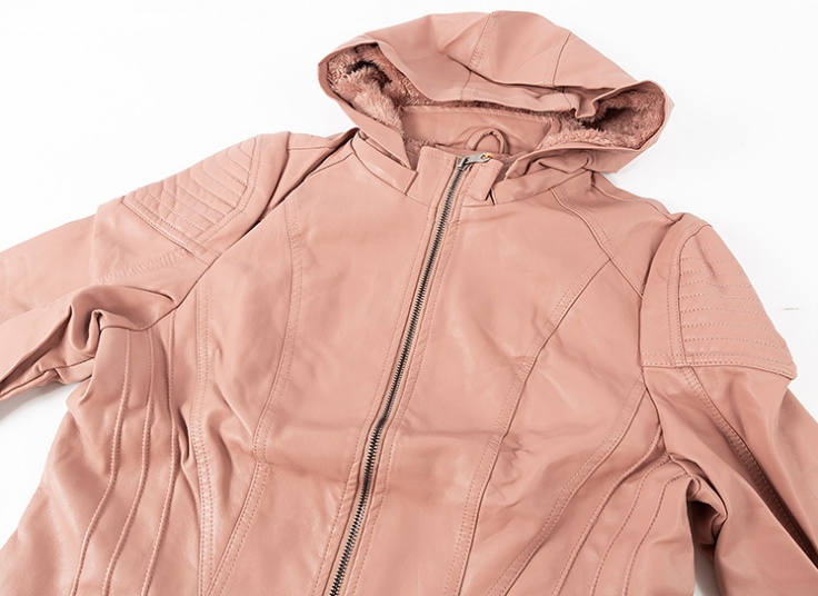 کاپشن زنانه چرمی Chaoliu City