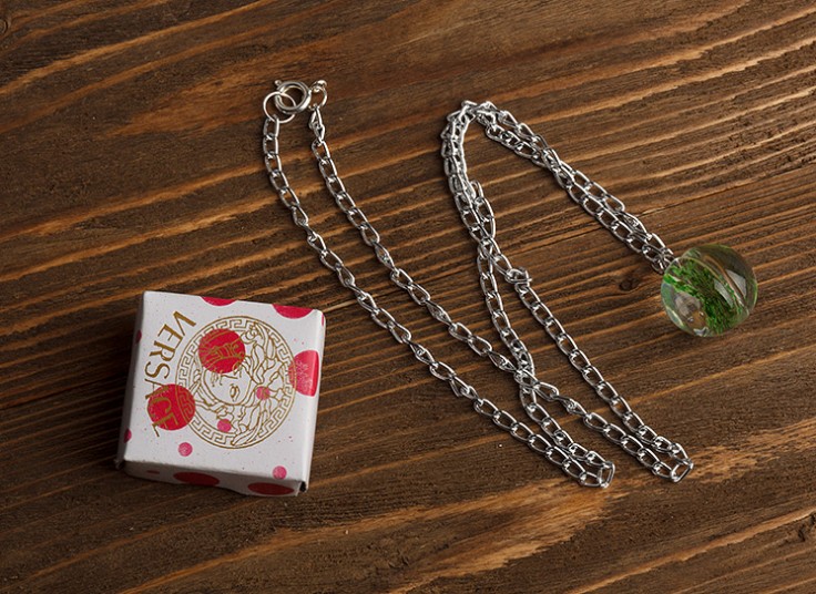 گردنبند توپی Crystalline