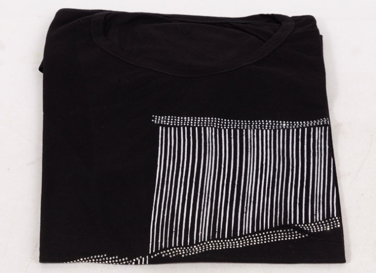 تیشرت زنانه سایز بزرگ طرحدار