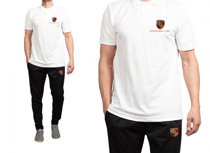 ست پولوشرت شلوار طرح Porsche