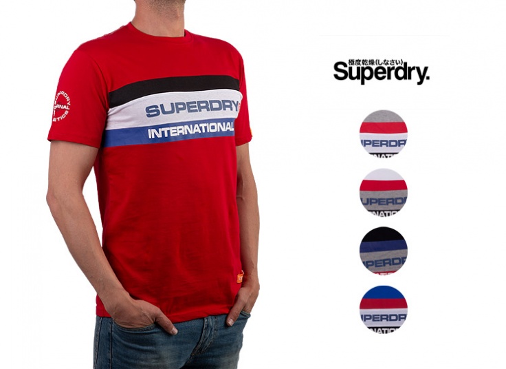 تیشرت آستین کوتاه مردانه Super dry