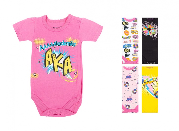 بادی نوزادی دخترانه Akademiks