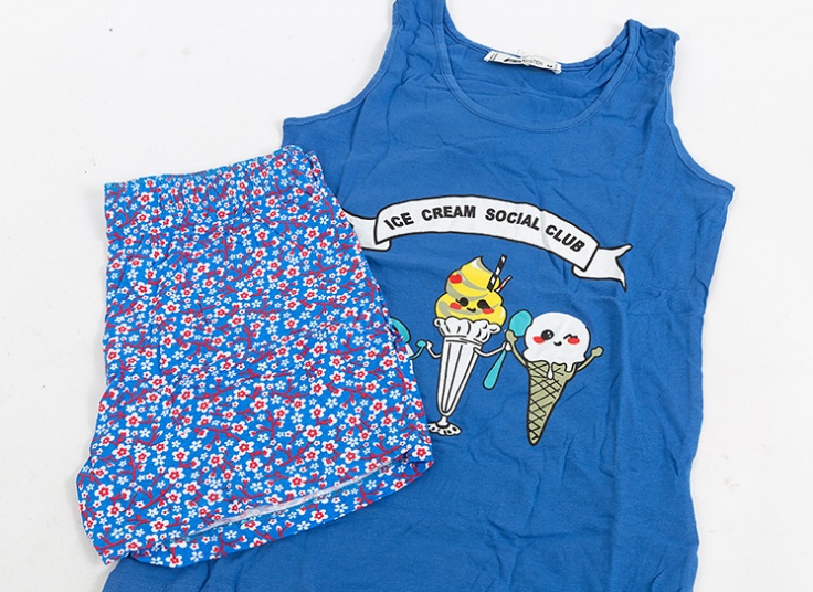 ست تاپ شورتک FB Sister