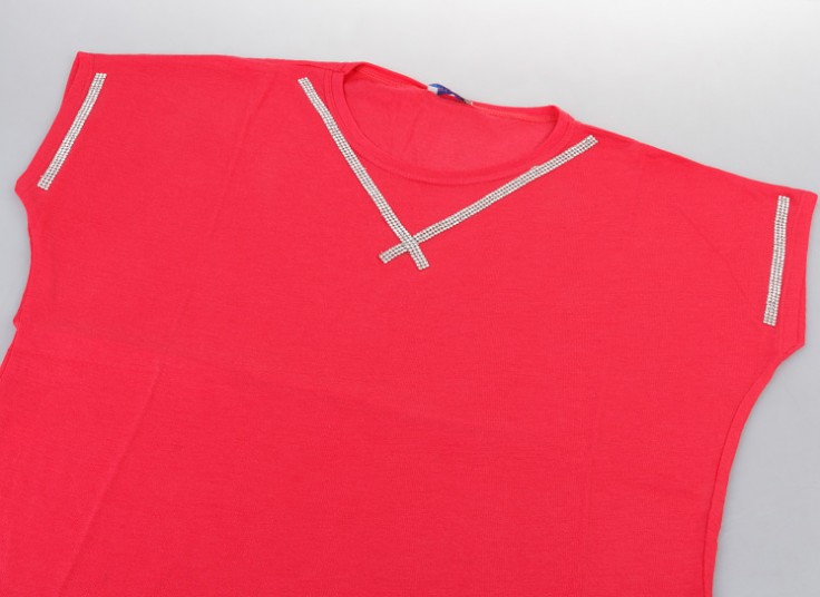 تیشرت زنانه سایز بزرگ Shiny