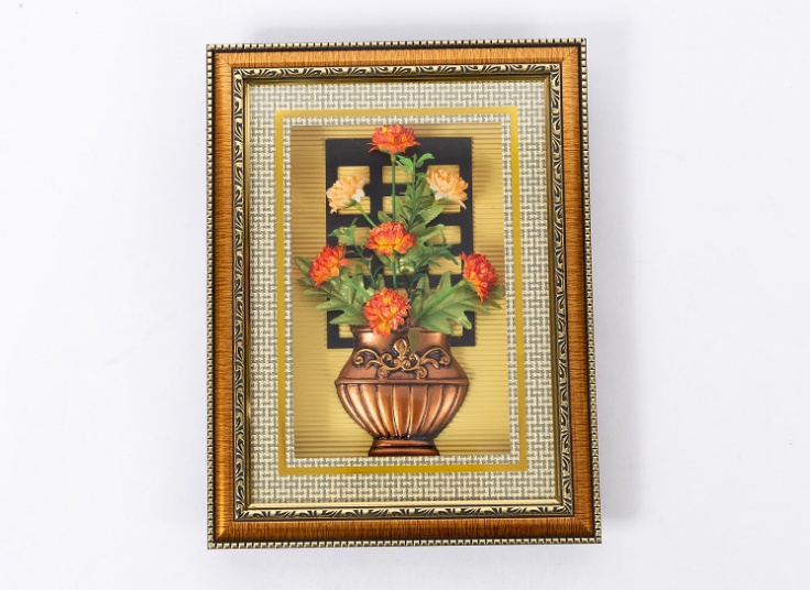 قاب دکوراتیو طرح گل