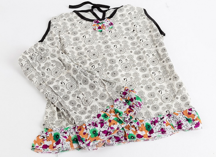 ست تاپ شلوارک دخترانه Papillon