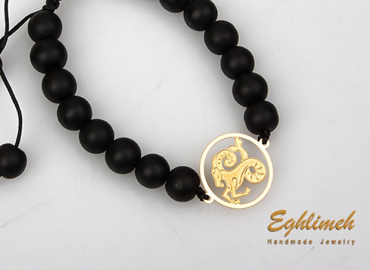 دستبند مهره ماه تولد اقلیمه