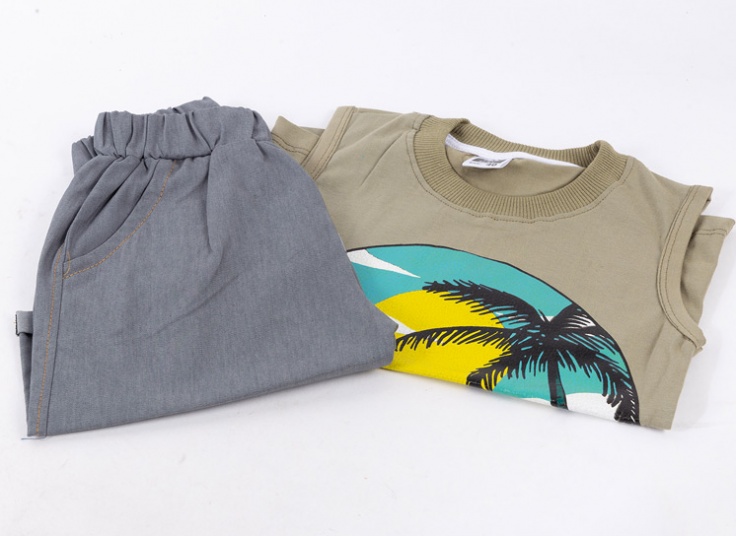 ست رکابی و شلوارک بچگانه