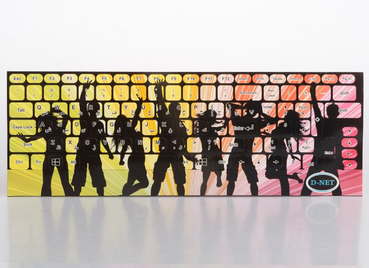 برچسب فانتزی کیبورد DNET