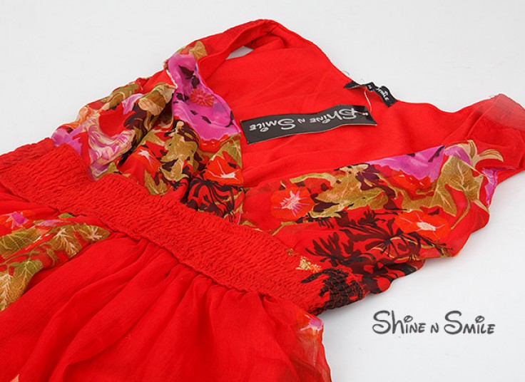 پیراهن زنانه حریر Shine n Smile