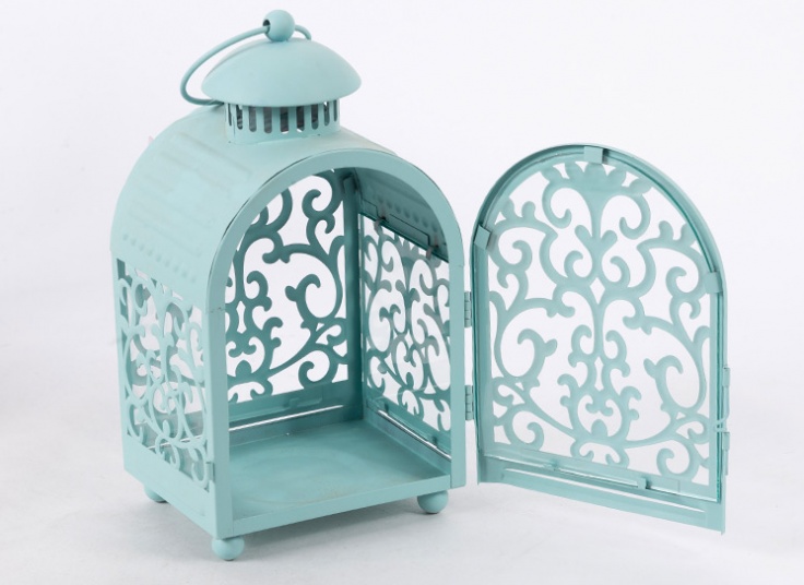 جاشمعی فانوس فلزی