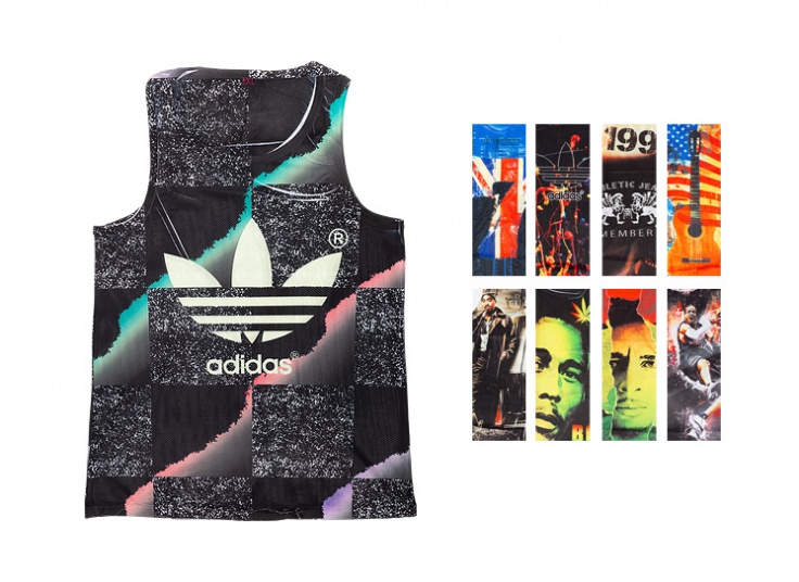 رکابی چاپدار سوزنی