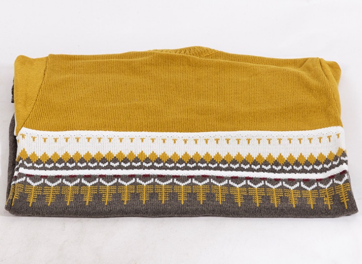 بلوز بافت مردانه طرح ژاکارد