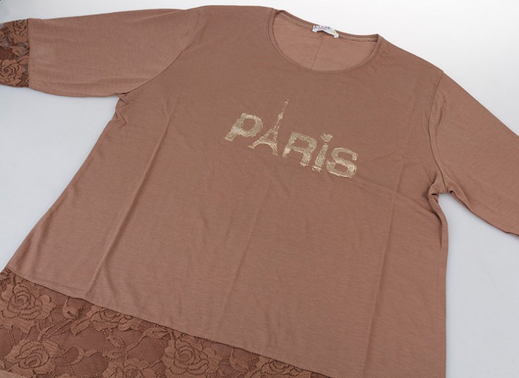 تونیک زنانه سایز بزرگ PARIS