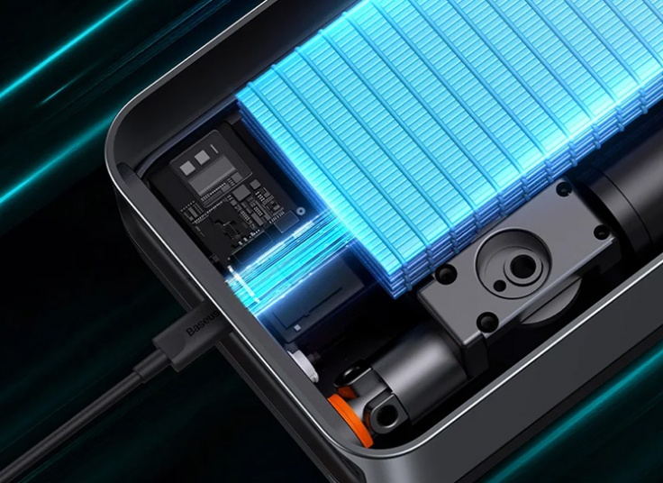 جامپ استارتر و پمپ باد باسئوس Baseus Super Energy 2-in-1