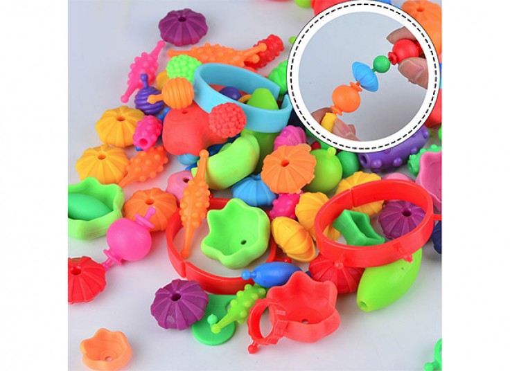 ست اسباب بازی جواهر سازی Pop Beads