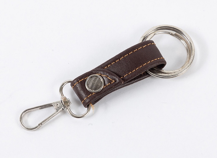 جاکلیدی چرم طبیعی