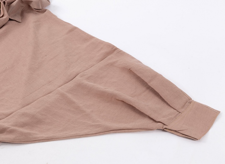 شومیز مانتویی آستین خفاشی