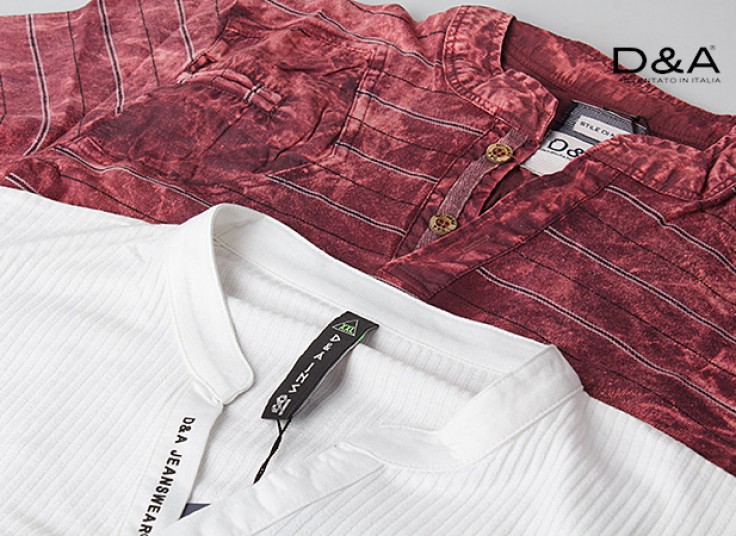 تیشرت مردانه آستین بلند D A