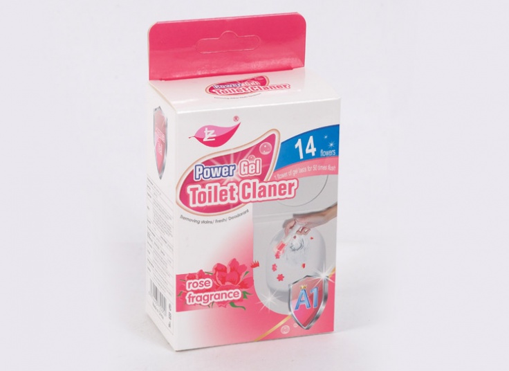 ژل تمیزکننده توالت طرح گل