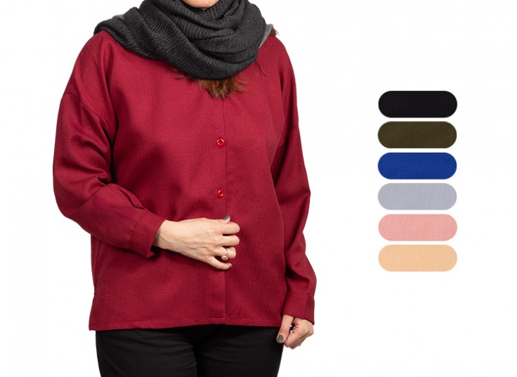 شومیز پشت بلند زنانه