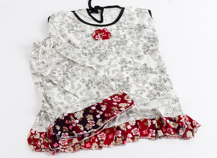 ست تاپ شلوارک دخترانه Papillon