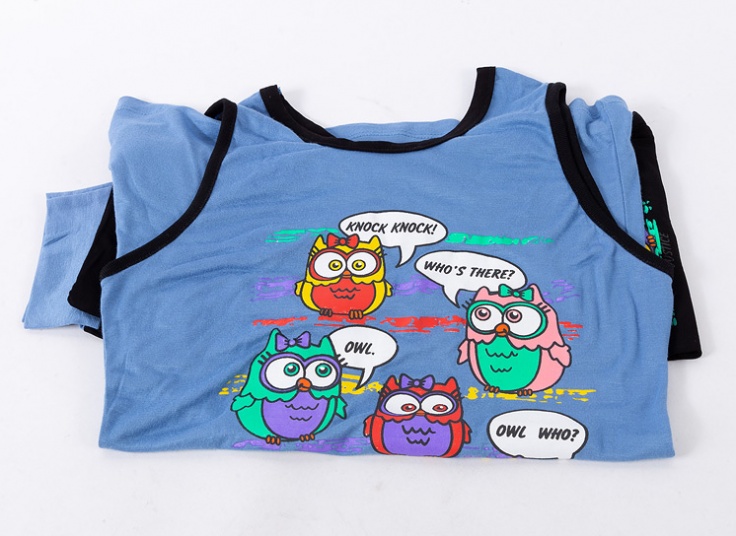 ست تاپ و شلوار طرح جغد