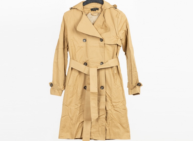 مانتو کتان زنانه Dispark