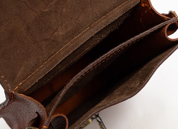 کیف دوشی چرم طبیعی