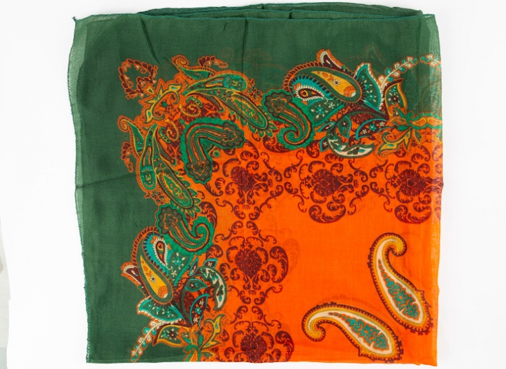 روسری طرح بته جقه