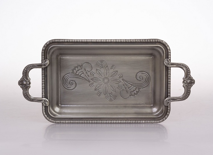 سینی فلزی طرح برجسته