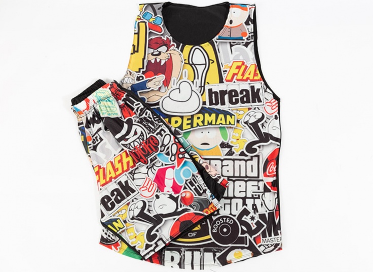 ست رکابی و شلوارک