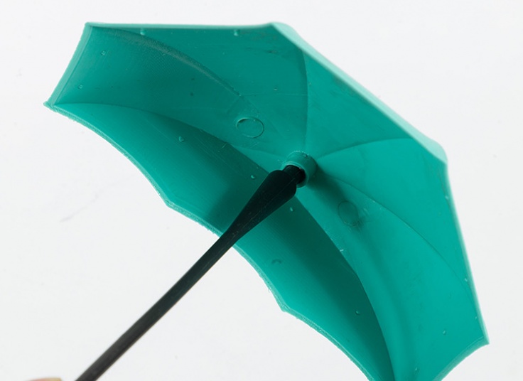 آویز تزئینی چسبی طرح چتر