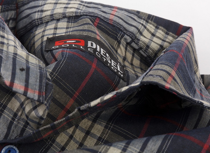 پیراهن آستین کوتاه مردانه طرح Diesel