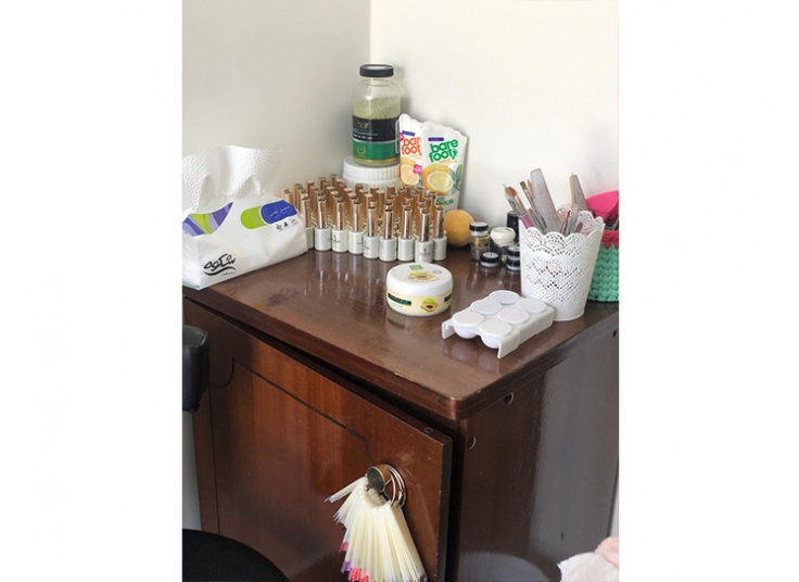 خدمات ناخن در سالن پندار