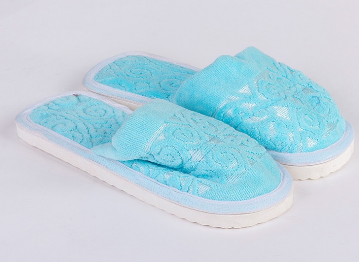 دمپایی روفرشی حوله ای