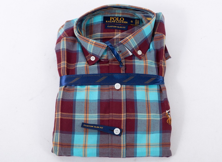 پیراهن آستین بلند طرح Ralph Lauren