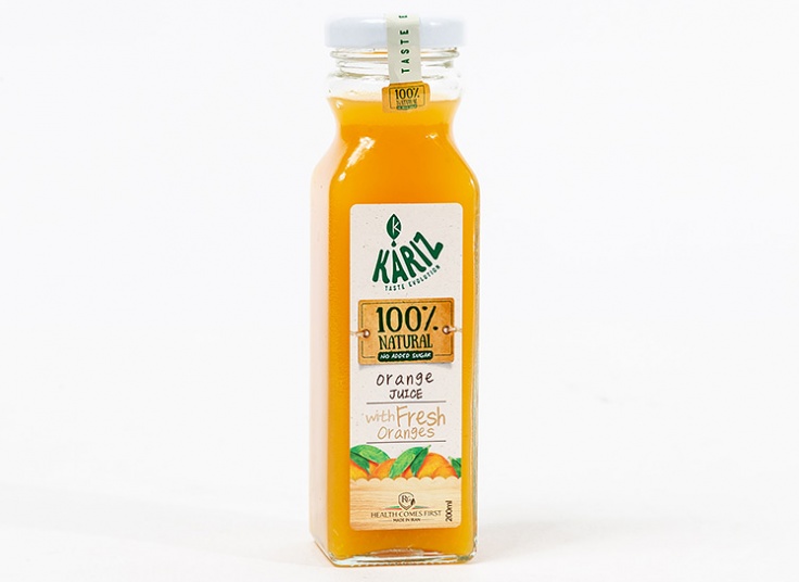 انواع آبمیوه و اسموتی Kariz