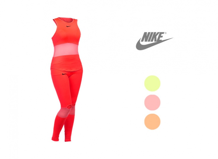 ست تاپ و شلوار توری دار NIKE