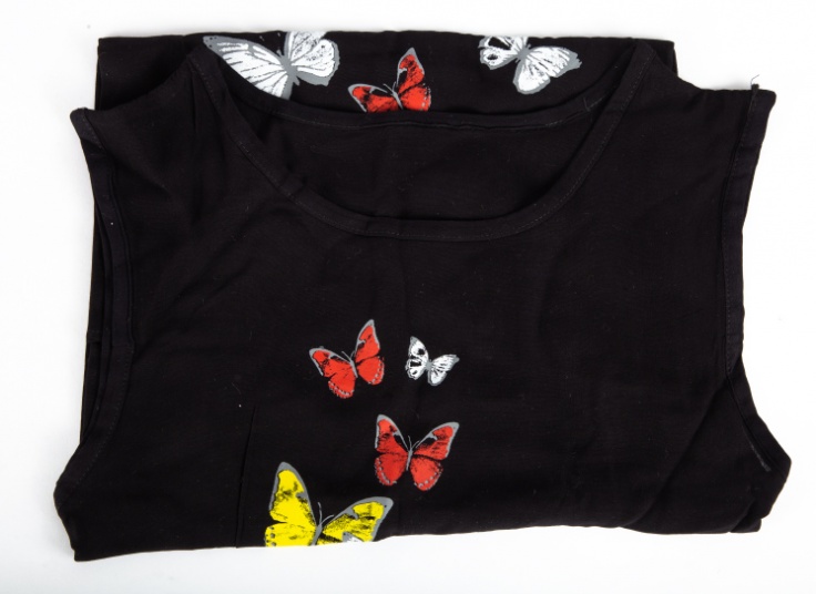 تاپ نخی طرح پروانه