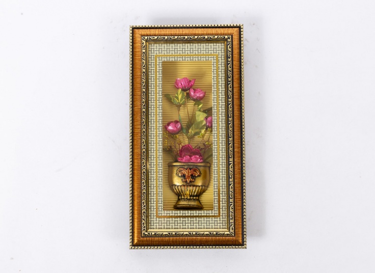 قاب دکوراتیو طرح گل