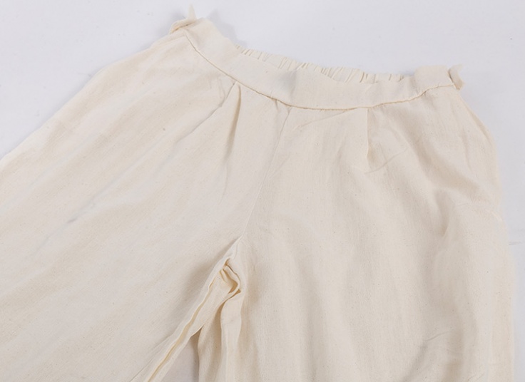 شلوار لینن زنانه دمپا گتر