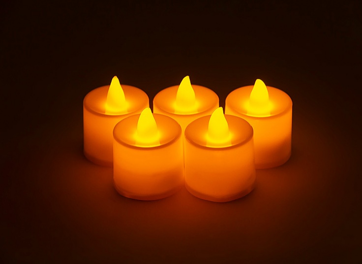 پک چهار عددی شمع وارمر LED