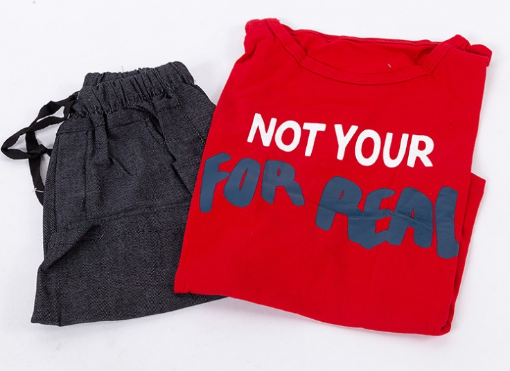 تیشرت شلوارک پسرانه Not Your