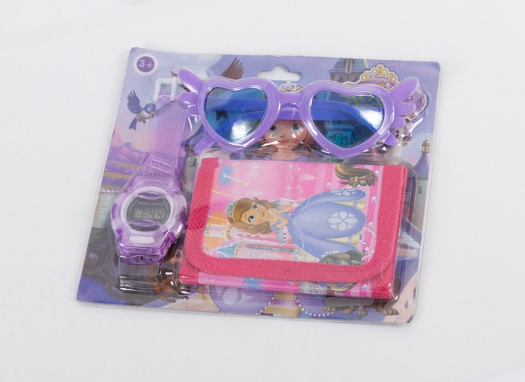 ست بچگانه ساعت و عینک و کیف